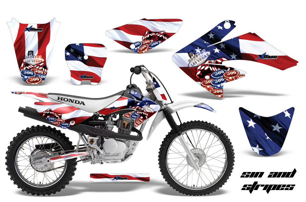 Honda CRF 70-80-100 Graphics Kit SIN